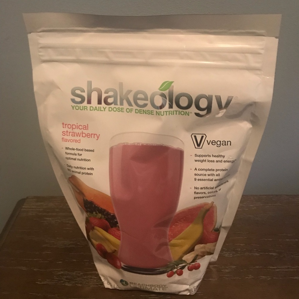 Vegan Tropical Strawberry Shakeology